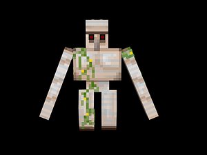iron golem 3d c4d