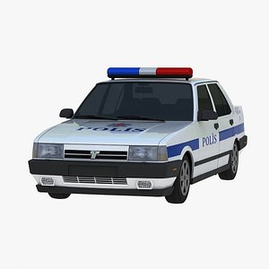 tofas dogan slx police 3D model