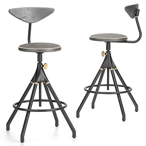 stools akron backrest model