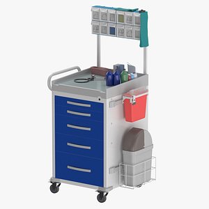 3D Specialty Cart Empty and In Use