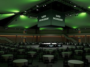 3D Assembly Hall interior
