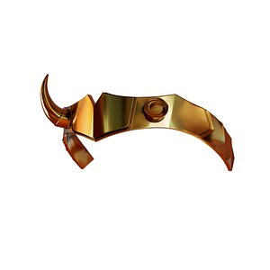 3D Sylvie Loki  helmet hard surface model model