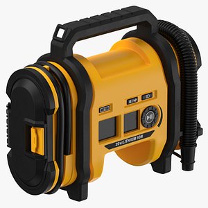 Air Tire Pump Type 02 Clean and Dirty