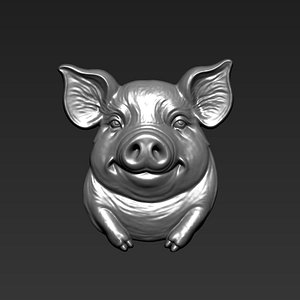 Piggy Pendant model
