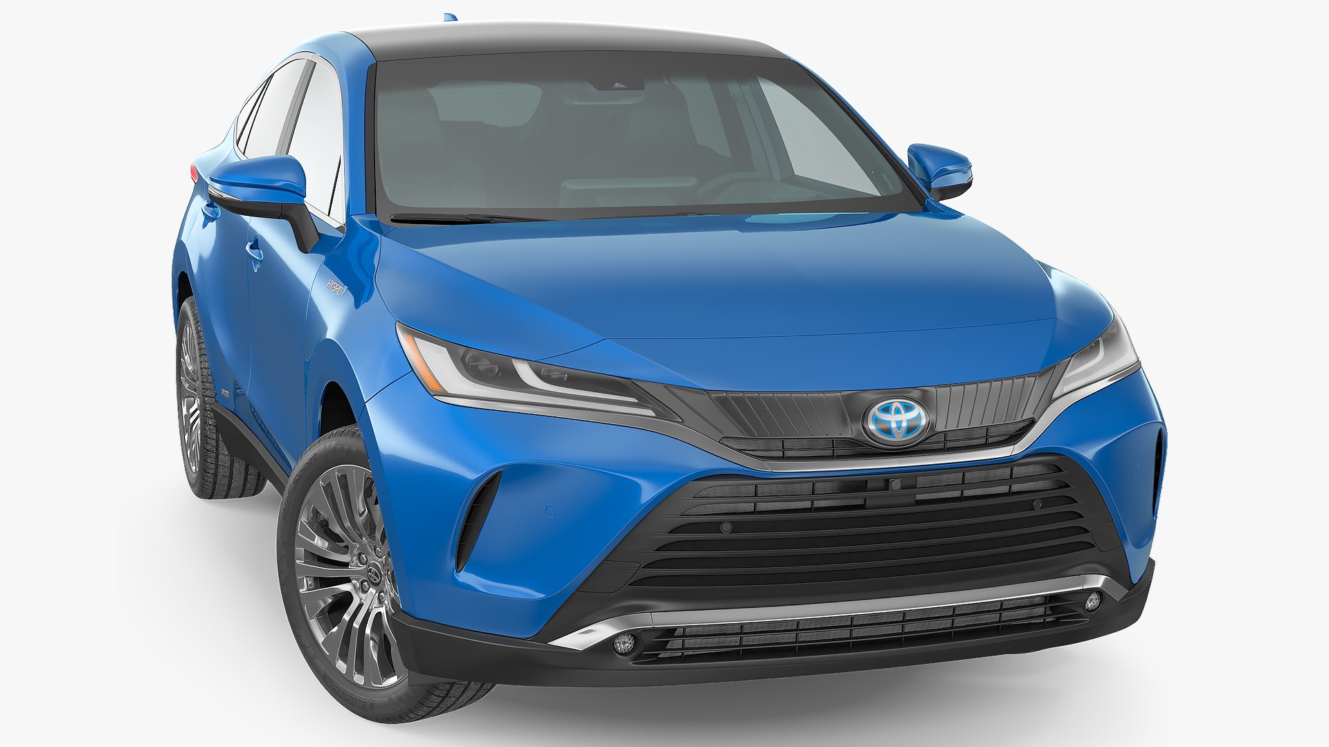 Toyota Venza 2021 Rigged 3D model preview