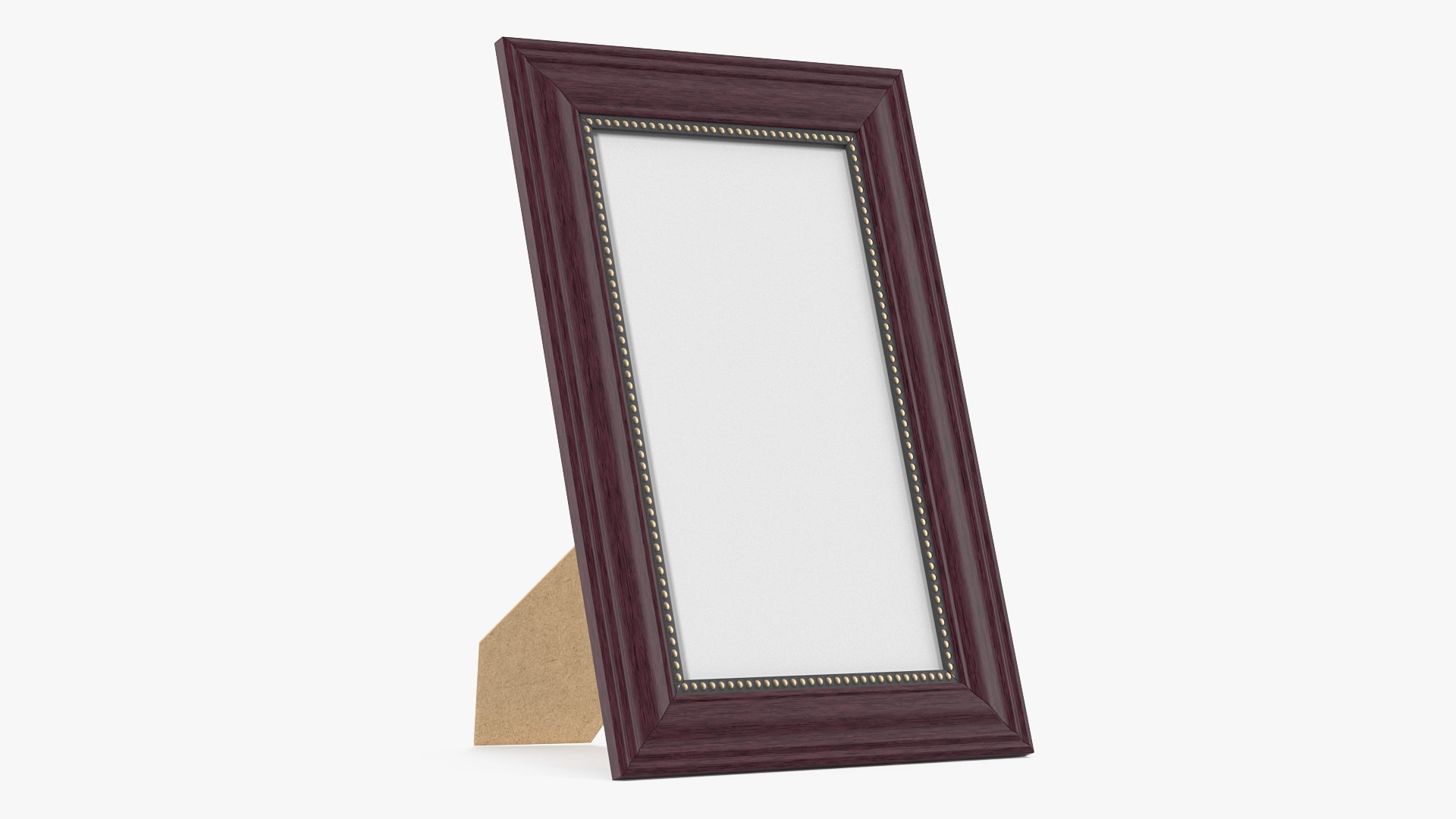Wooden Photo Frame 3D model preview