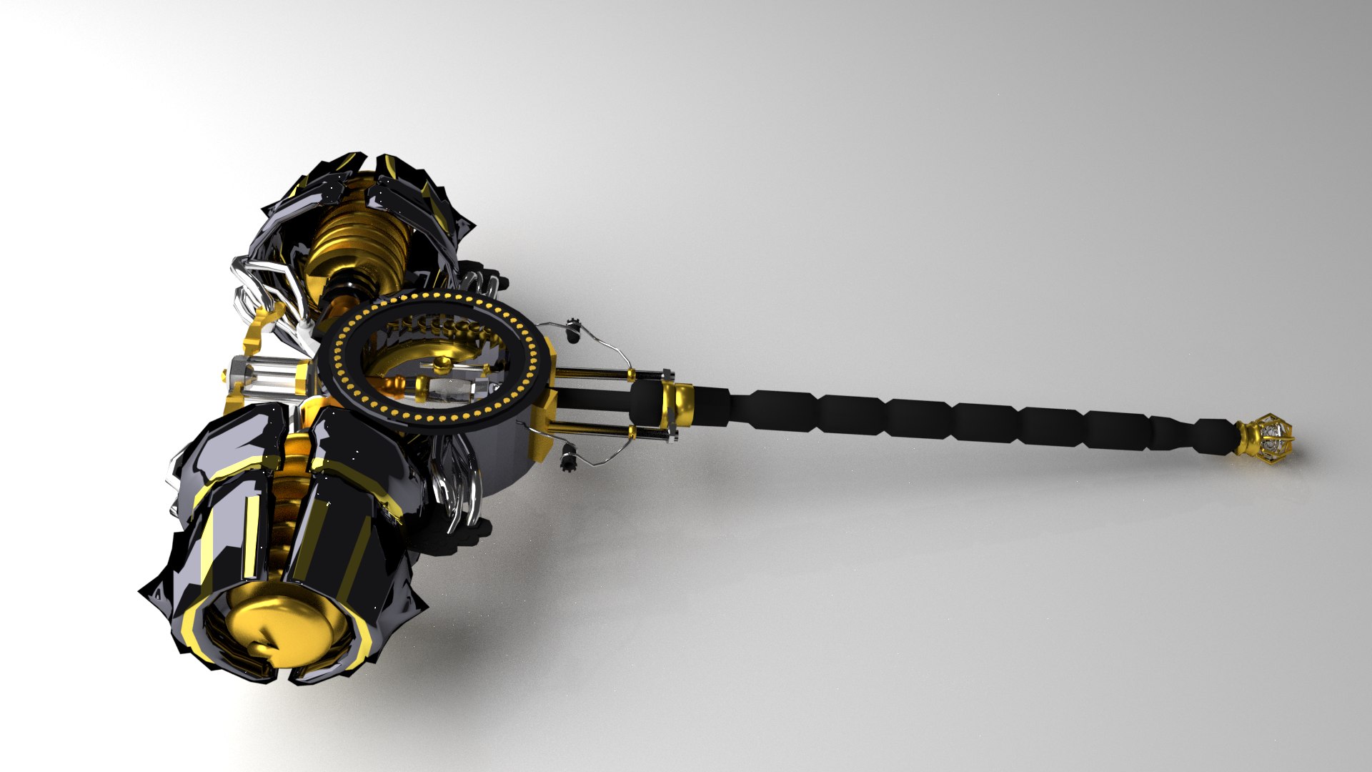 スチームパンクハンマー3Dモデル - TurboSquid 1211720