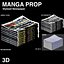 3D MANGA ASSET | NEWSPAPER
