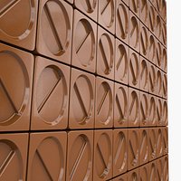 Button Wall tile