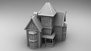 3D model gothic home