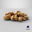 3D Roasted Cashews model