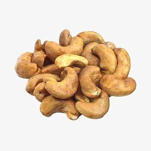 3D Roasted Cashews model