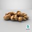 3D Roasted Cashews model
