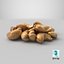 3D Roasted Cashews model