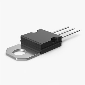 Power Resistor 3D model