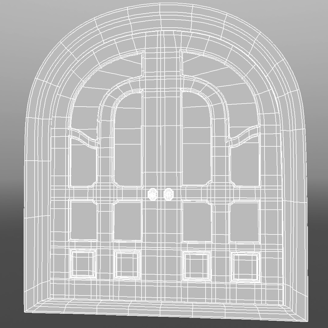 Door Interior Exterior Obj
