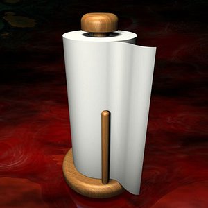 paper towel holder 3d 3ds