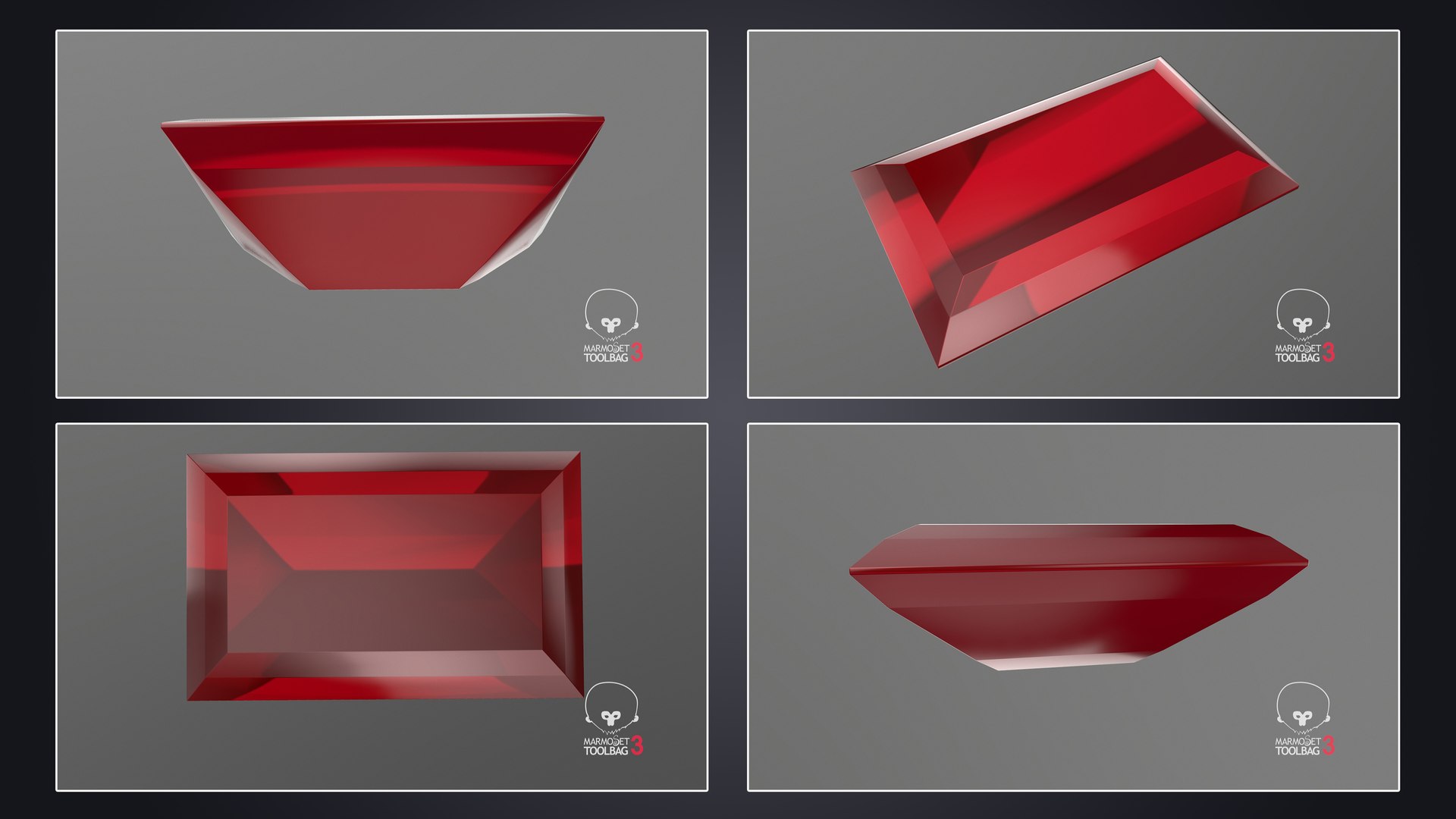 3D Ruby Stone Collection model https://p.turbosquid.com/ts-thumb/sM/oOk3jT/BH/baguettecutruby_pbr/jpg/1719116679/1920x1080/fit_q87/4abfb652f46abd27ef46ddc4b52d02d836d472b9/baguettecutruby_pbr.jpg