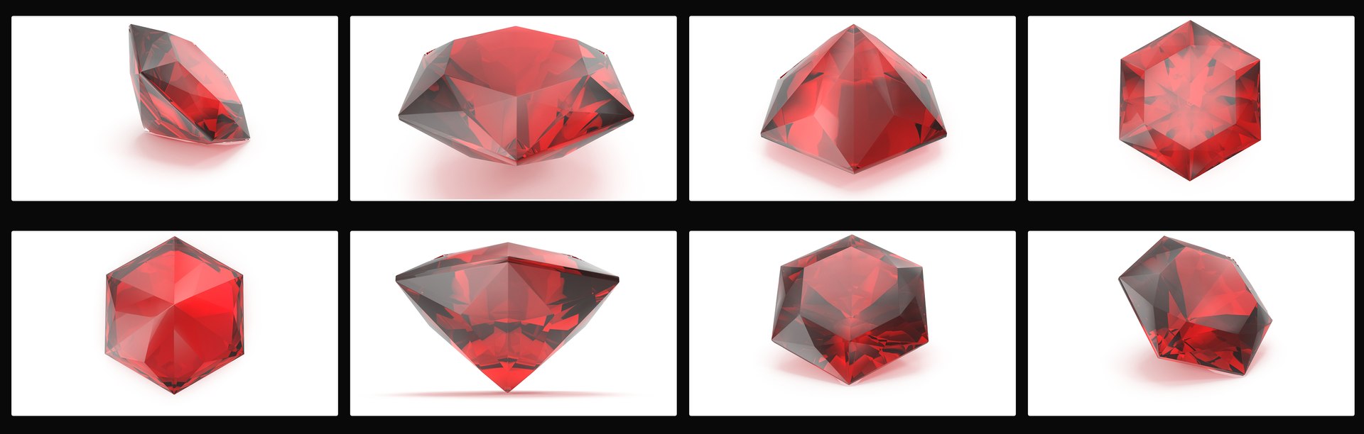 3D Ruby Stone Collection model https://p.turbosquid.com/ts-thumb/sM/oOk3jT/Ep/firerosehexagoncutruby_color/jpg/1719117629/1920x1080/fit_q87/ad805e8e1442be1d64c76a6a6764e41e017cae09/firerosehexagoncutruby_color.jpg