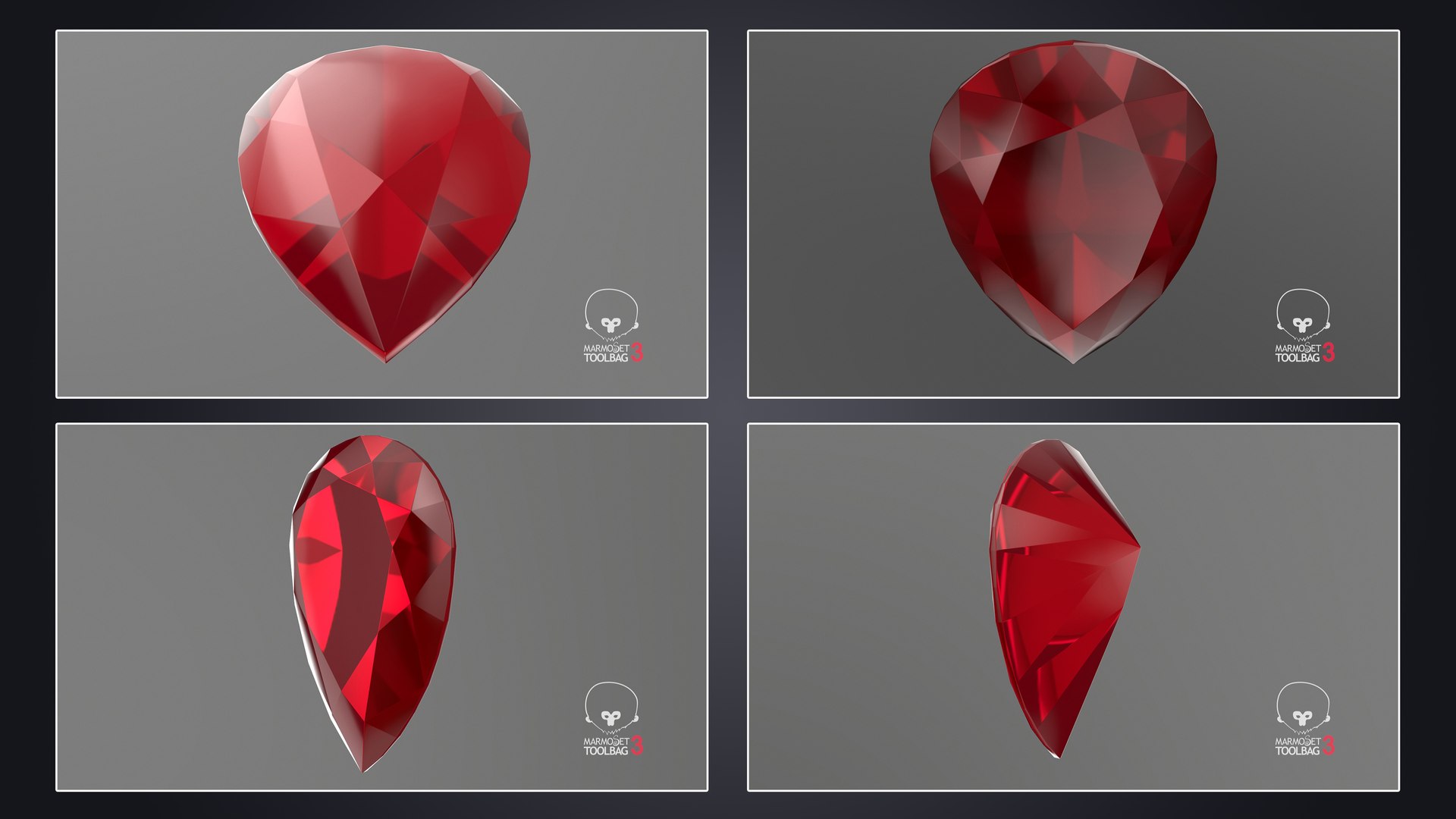3D Ruby Stone Collection model https://p.turbosquid.com/ts-thumb/sM/oOk3jT/Ys/pearcutruby_pbr/jpg/1719118145/1920x1080/fit_q87/a8c7a8a252117d95ac49be564213b305f10015b0/pearcutruby_pbr.jpg