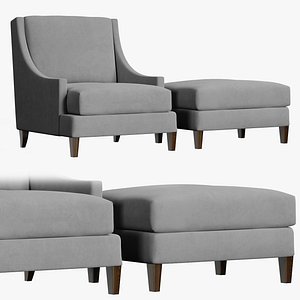 3D manhattan chair model