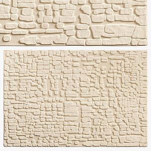 3D Wool Rug Malin Cream by Benuta