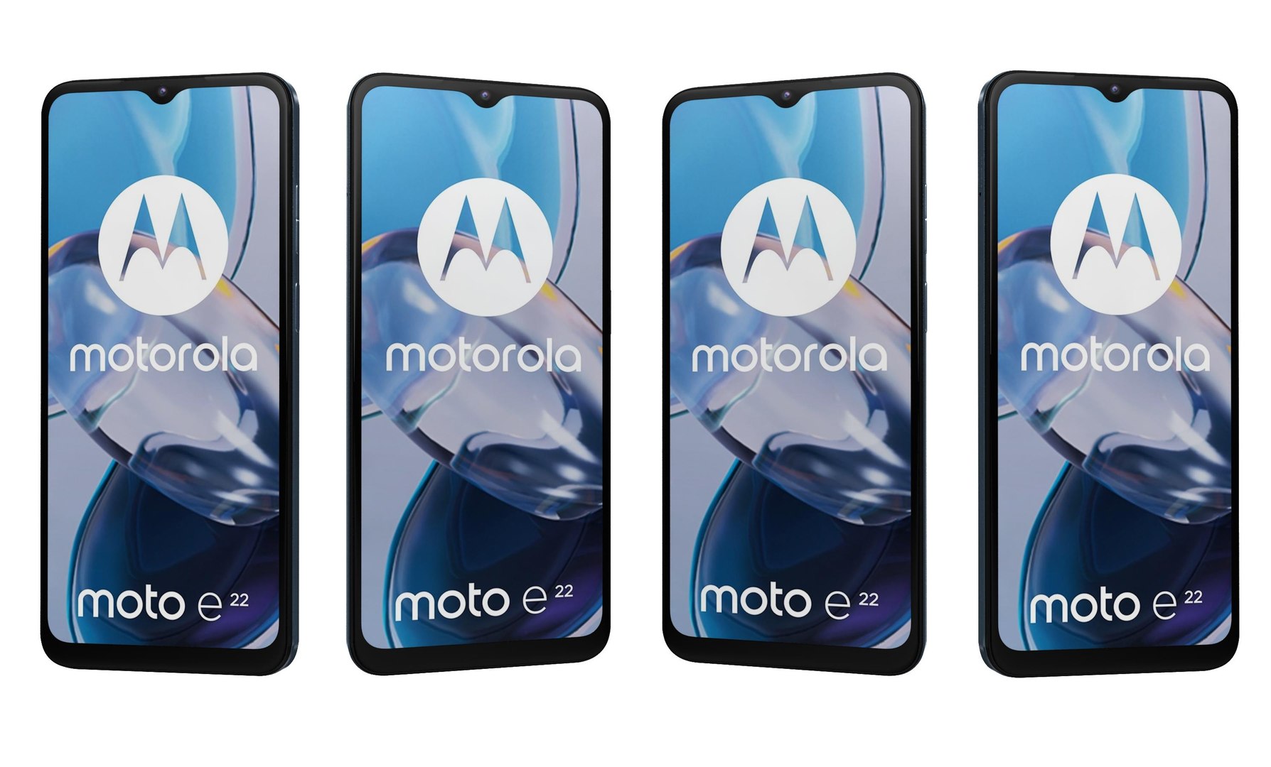 3D Motorola Moto E22 Blue - TurboSquid 1964476