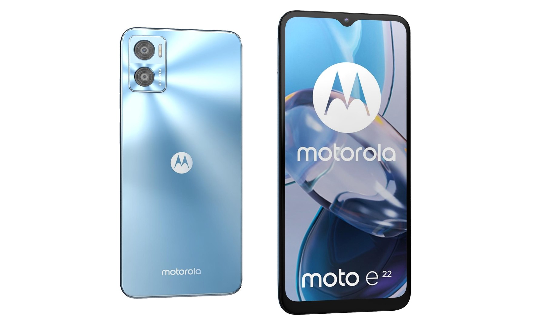 3D Motorola Moto E22 Blue - TurboSquid 1964476