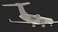 3D Bombardier CRJ550 Regional Jet United Express model