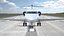 3D Bombardier CRJ550 Regional Jet United Express model