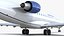 3D Bombardier CRJ550 Regional Jet United Express model