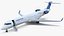 3D Bombardier CRJ550 Regional Jet United Express model