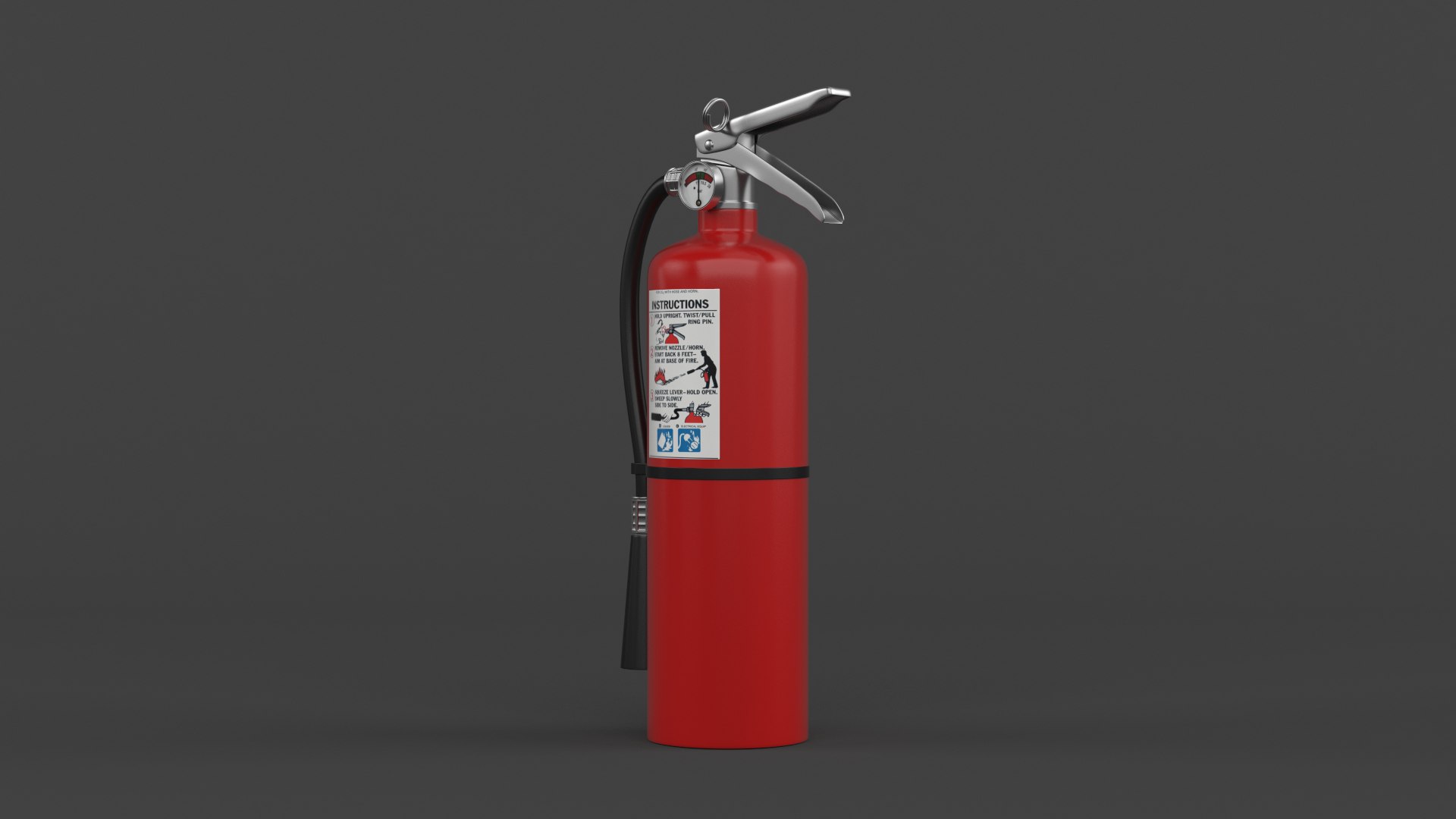 3D Fire Extinguisher Model - TurboSquid 2242786