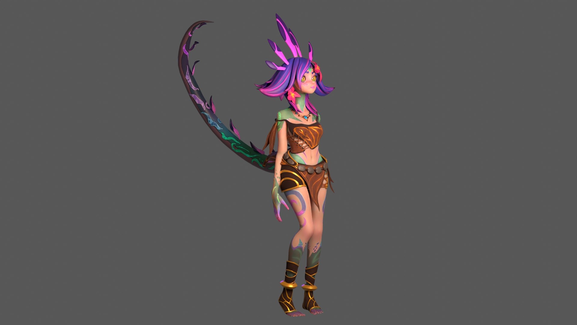 3D model Neeko LOL https://p.turbosquid.com/ts-thumb/sM/zGgn9f/0E/neekoangle1/jpg/1670096280/1920x1080/fit_q87/5be4e515c5b039e59f689190fd27b3bda5e9e8de/neekoangle1.jpg