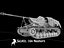Sd.Kfz。 164 Nashorn没有纹理