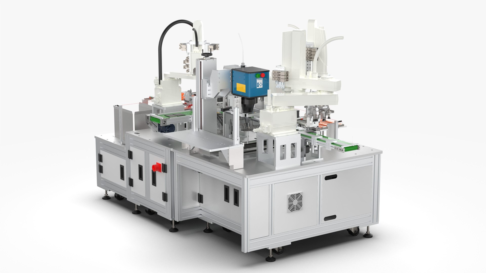 3D Automatic Battery Cell Welding Line - TurboSquid 2108179