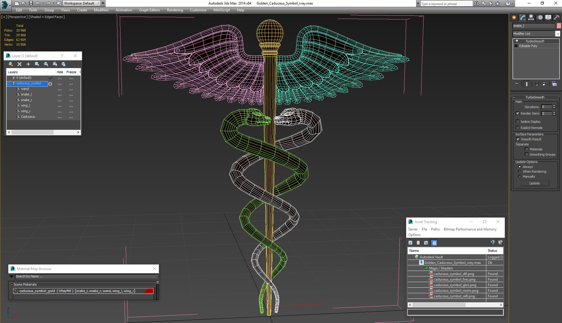 3D model golden caduceus symbol https://p.turbosquid.com/ts-thumb/sN/2b7umF/5VKXmD6C/goldencaduceussymbol3dmodel017/jpg/1579293901/1920x1080/fit_q87/b597b8c6d0d46edeacf93a7dc791516abbbebd9a/goldencaduceussymbol3dmodel017.jpg