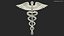 황금 Caduceus 기호