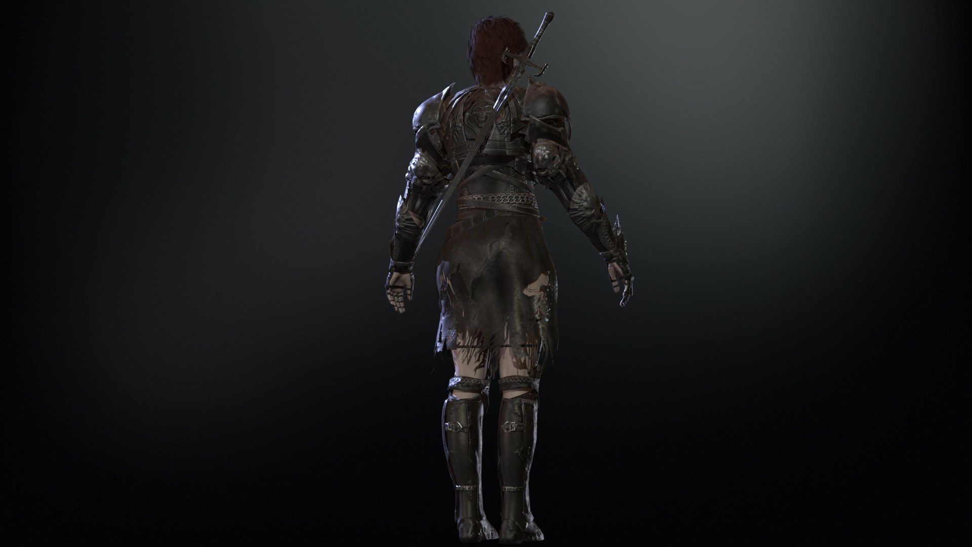 Knight Girl 2 Model - TurboSquid 2364709