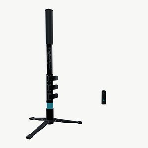 Ricoh theta with stand 3D