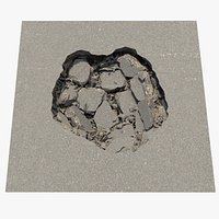 Animated Ground Crumbling