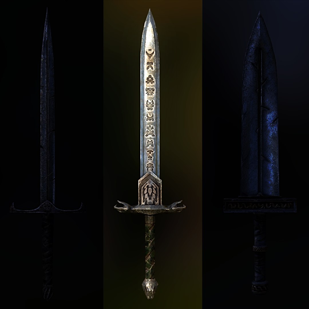 Ready Sword 3D Model - TurboSquid 1640965