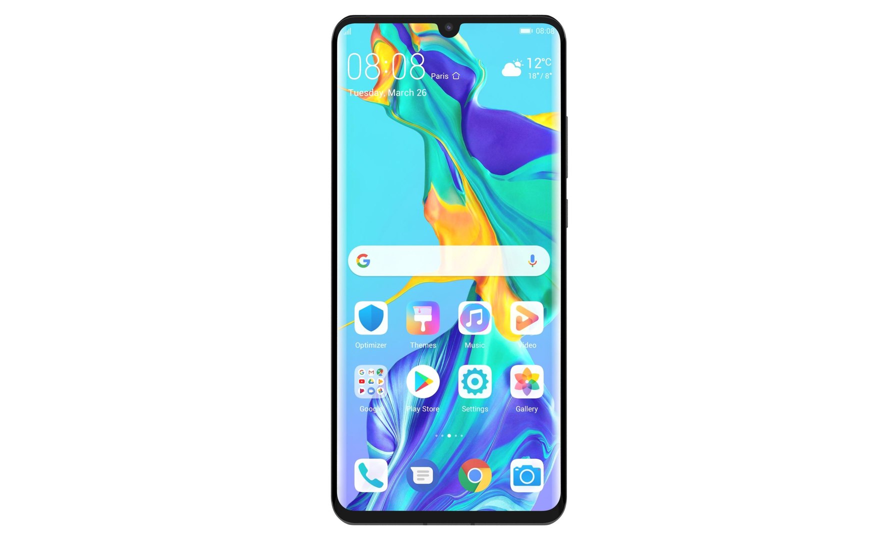 Huawei P30 Pro Black 3D Model - TurboSquid 1401063
