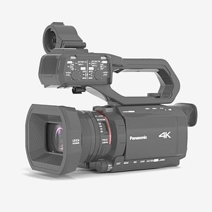 3D Panasonic AG-CX10 4K 60p Professional Camcorder model