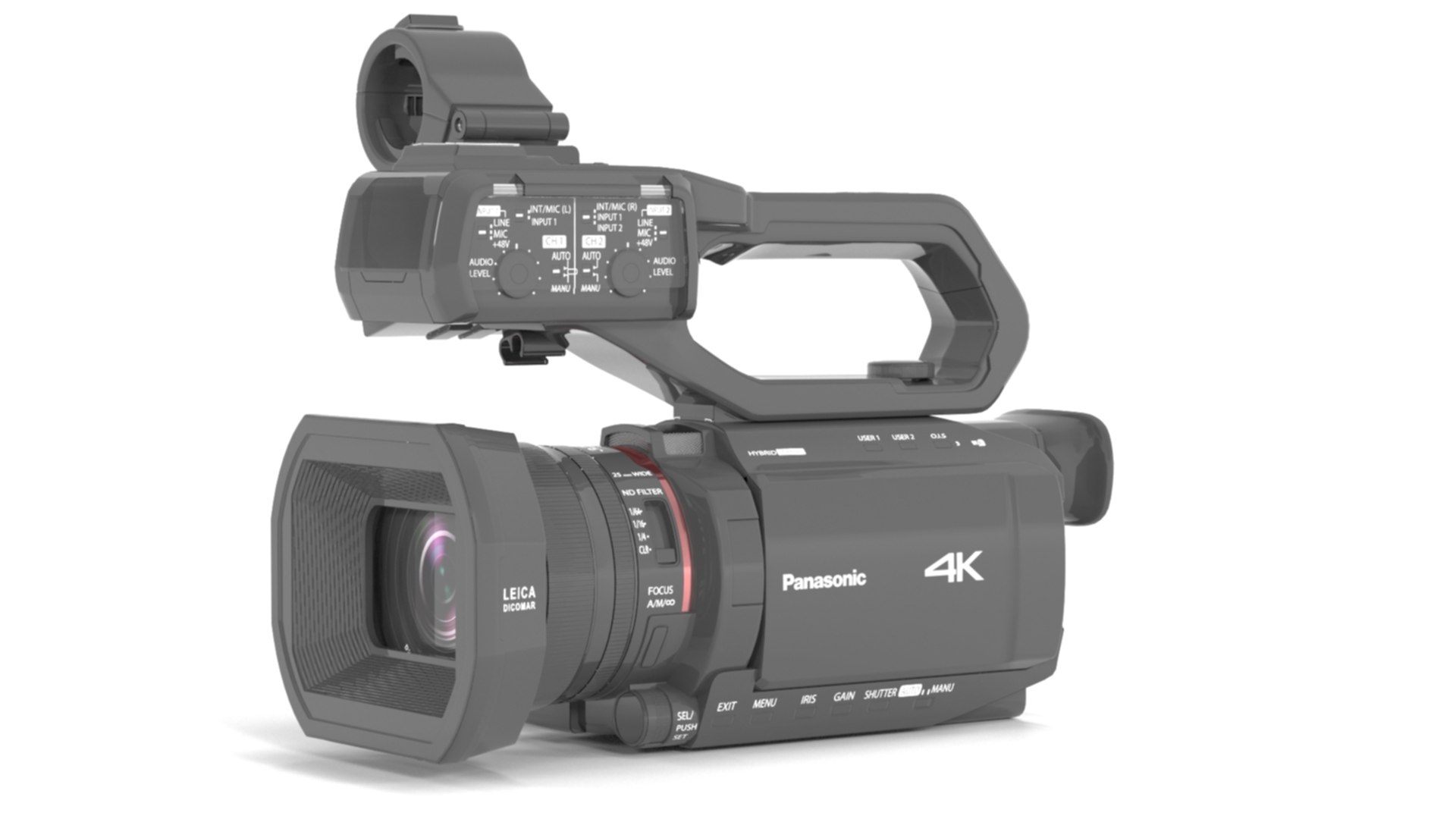 3D Panasonic AG-CX10 4K 60p Professional Camcorder Model - TurboSquid ...