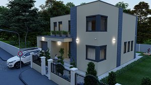 House 16 Exterior 3D model