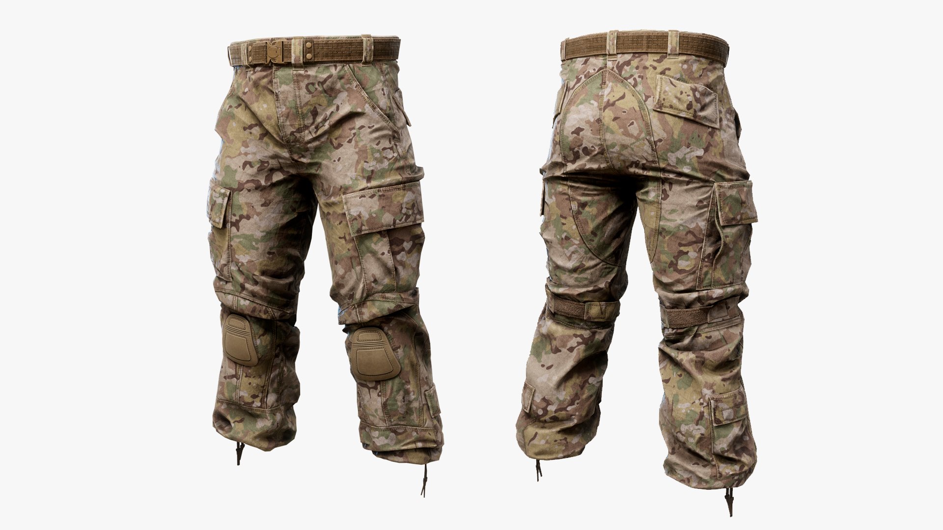 Tactical Pant 3D Model - TurboSquid 1959643