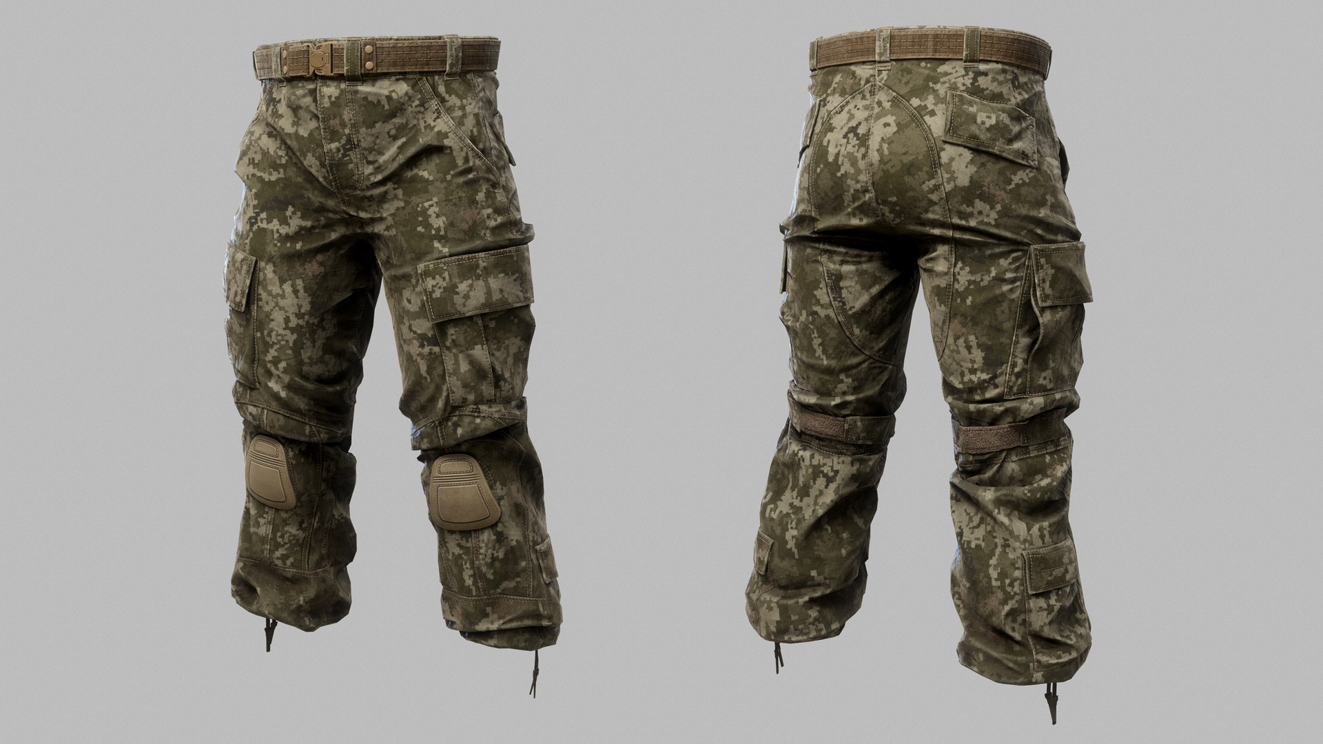 Tactical Pant 3D Model - TurboSquid 1959643
