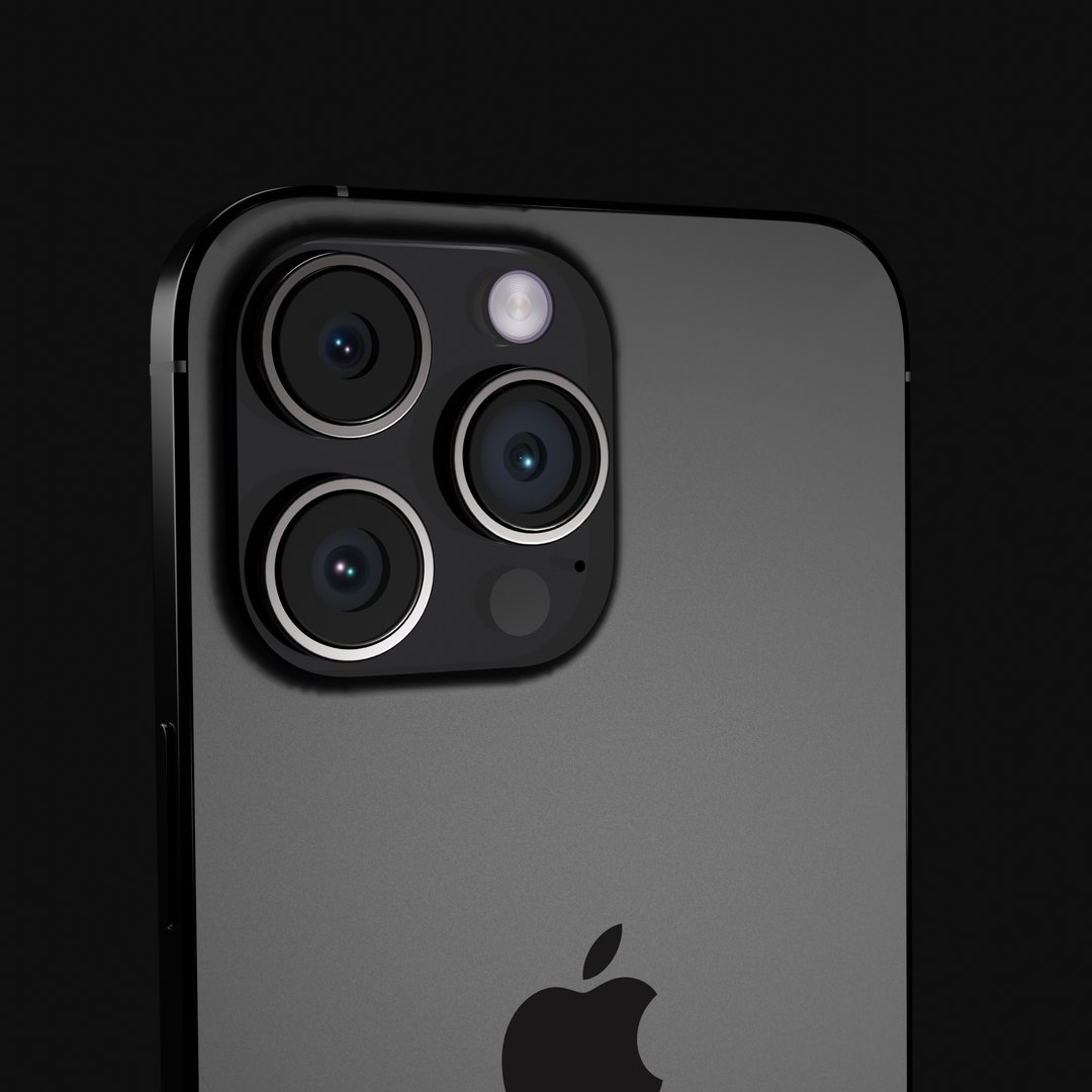 IPhone 14 Pro Max Black 3D Model - TurboSquid 2004966