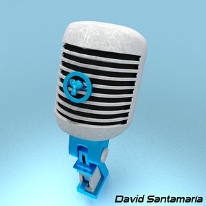 Vintage microphone